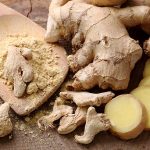 Fresh, dried and powdered ginger